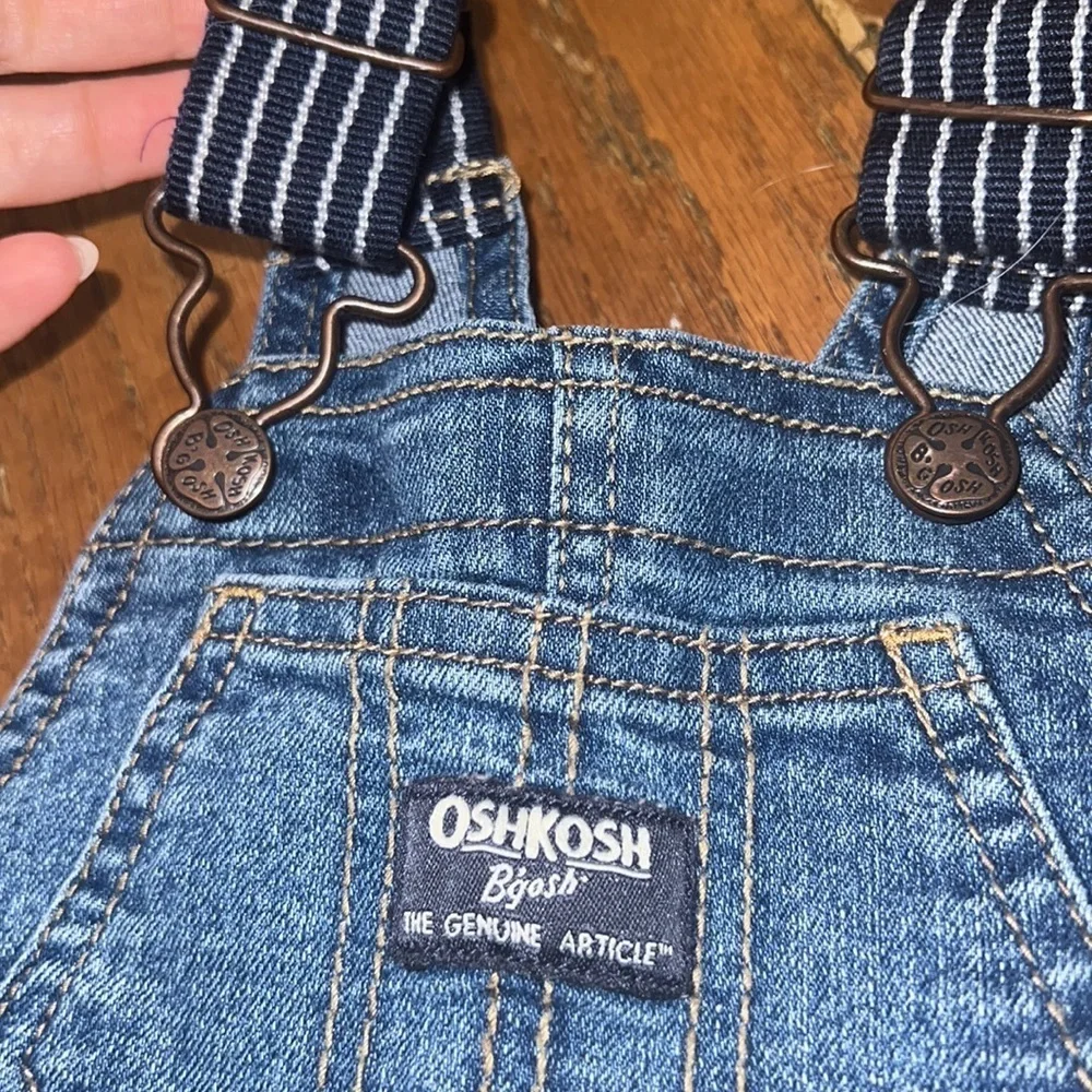 Vintage OshKosh Baby Denim Overalls
